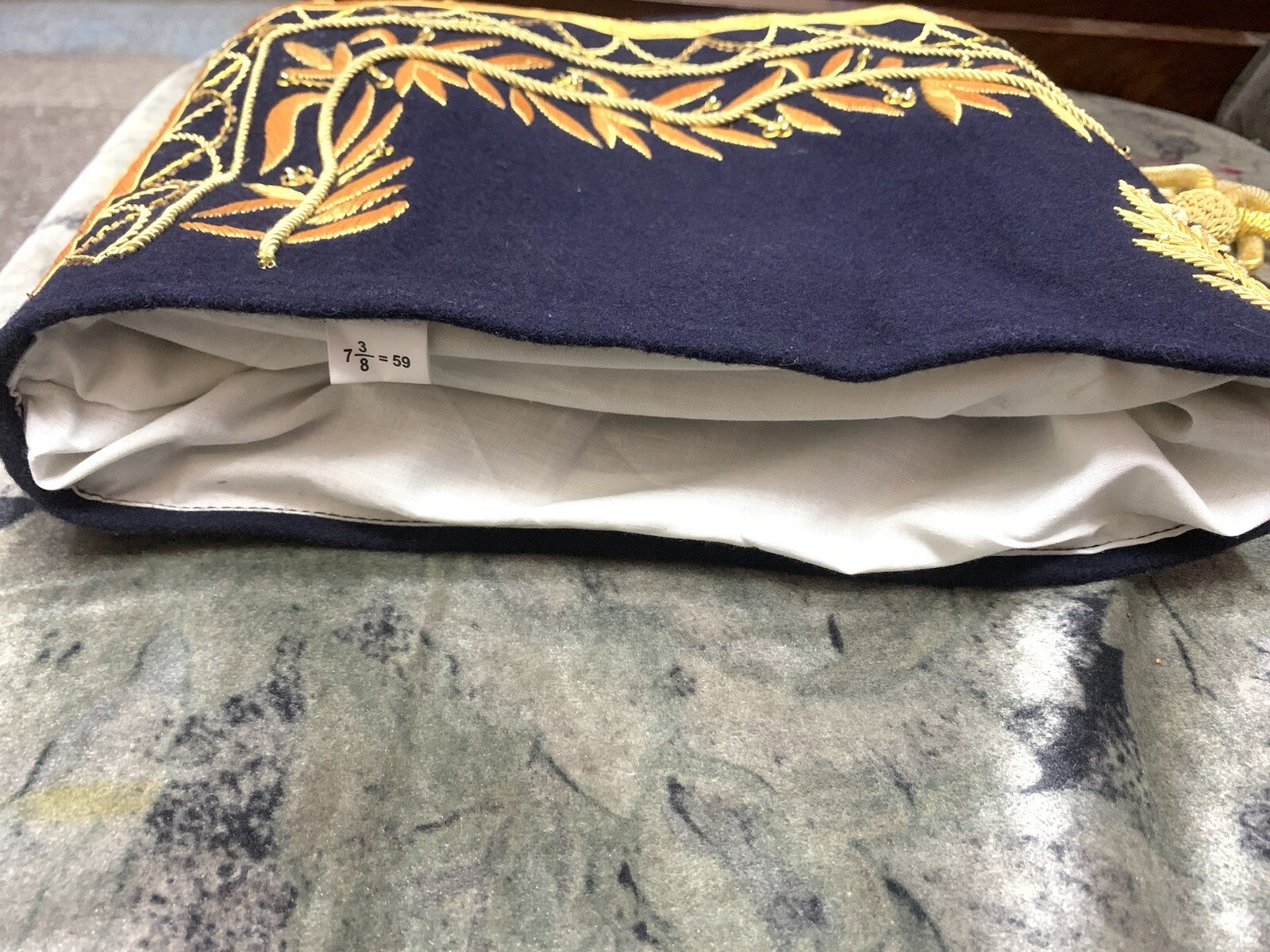 French Napoleonic Bonnet police Fatigue cap for marshall /general