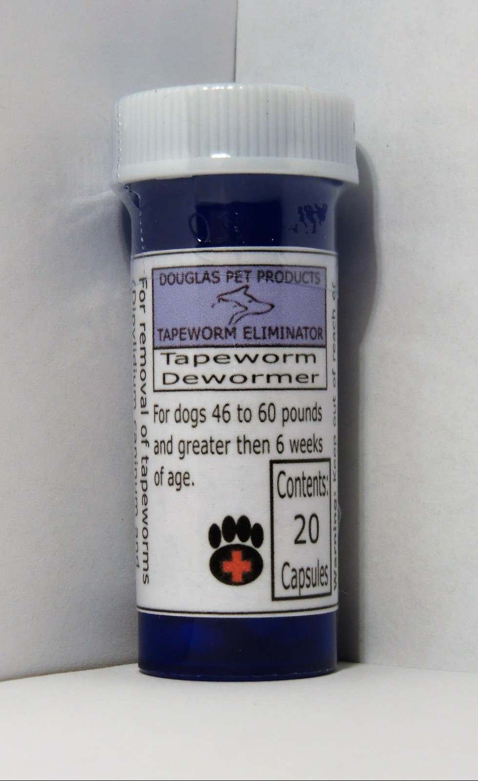 Expert Care- Tapeworm Killer 4 Dogs & Puppies 46 to 60lbs - ONE DOSE will do it!