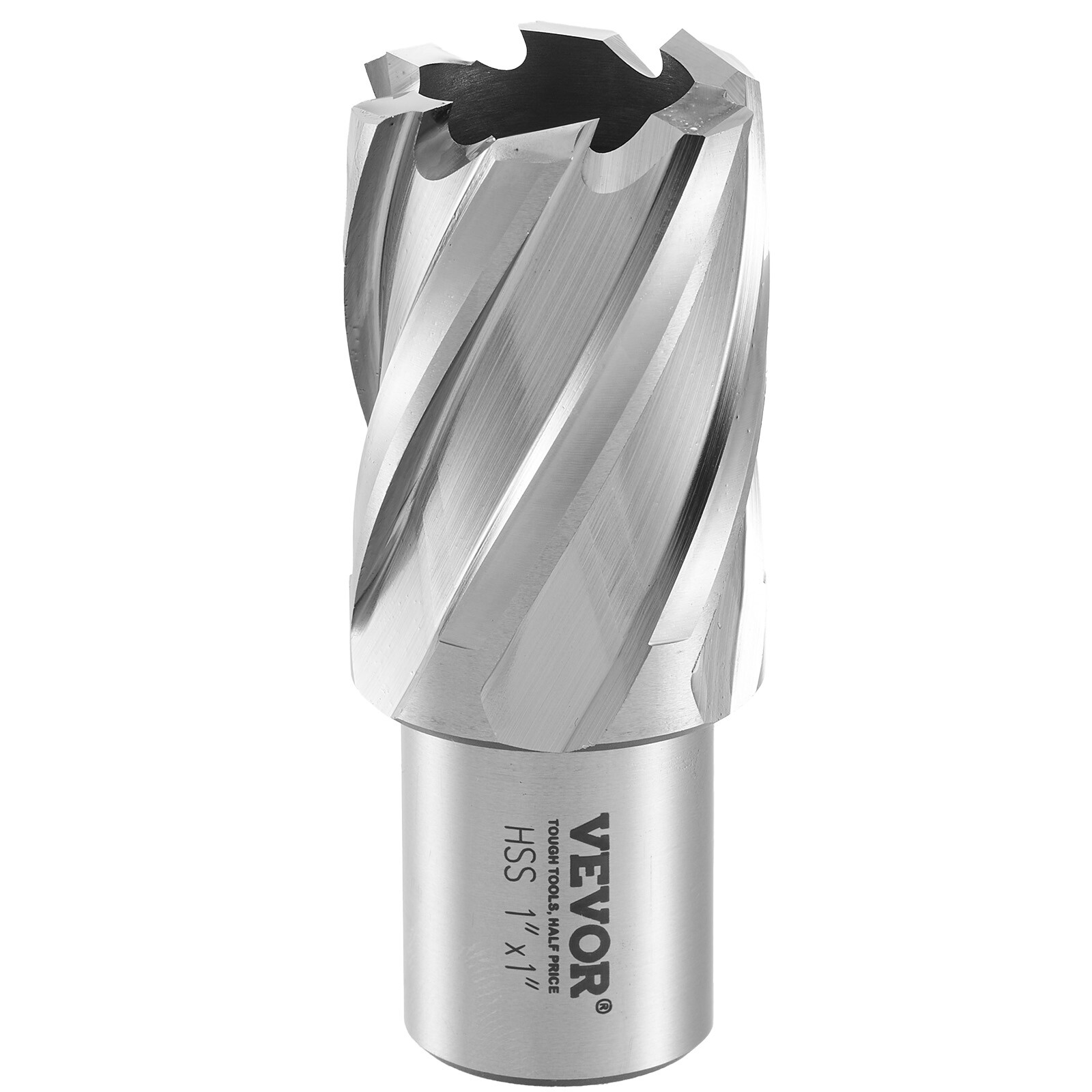 VEVOR Annular Cutter Set HSS Magnetic Drill Bits 13 PCS Weldon Shank 1" Depth