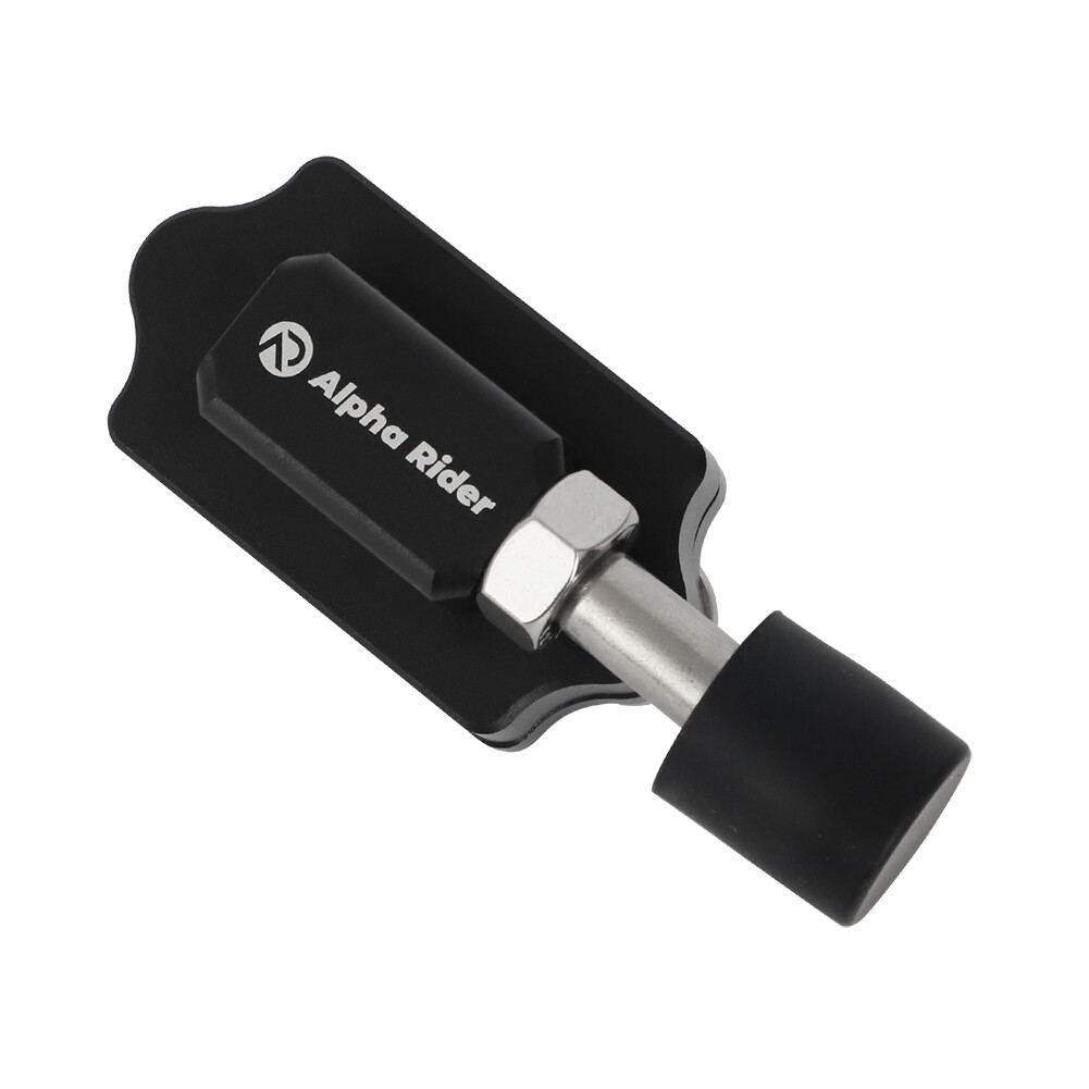 Billet Universal Race Clutch Pedal Petal Stopper Plate Bracket Crank Adjustable