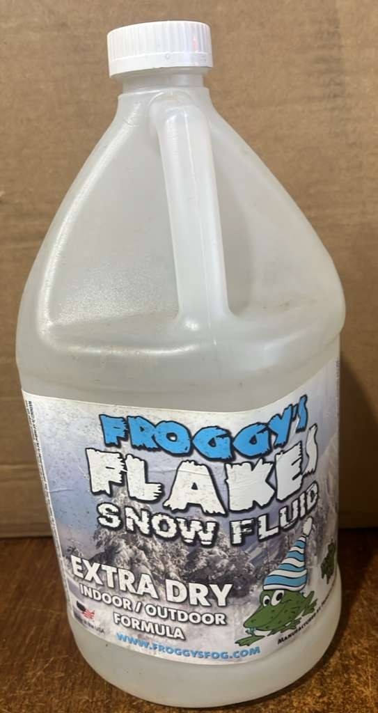 Froggy's Fog Extra Dry Snow Machine Fluid 1 Gallon