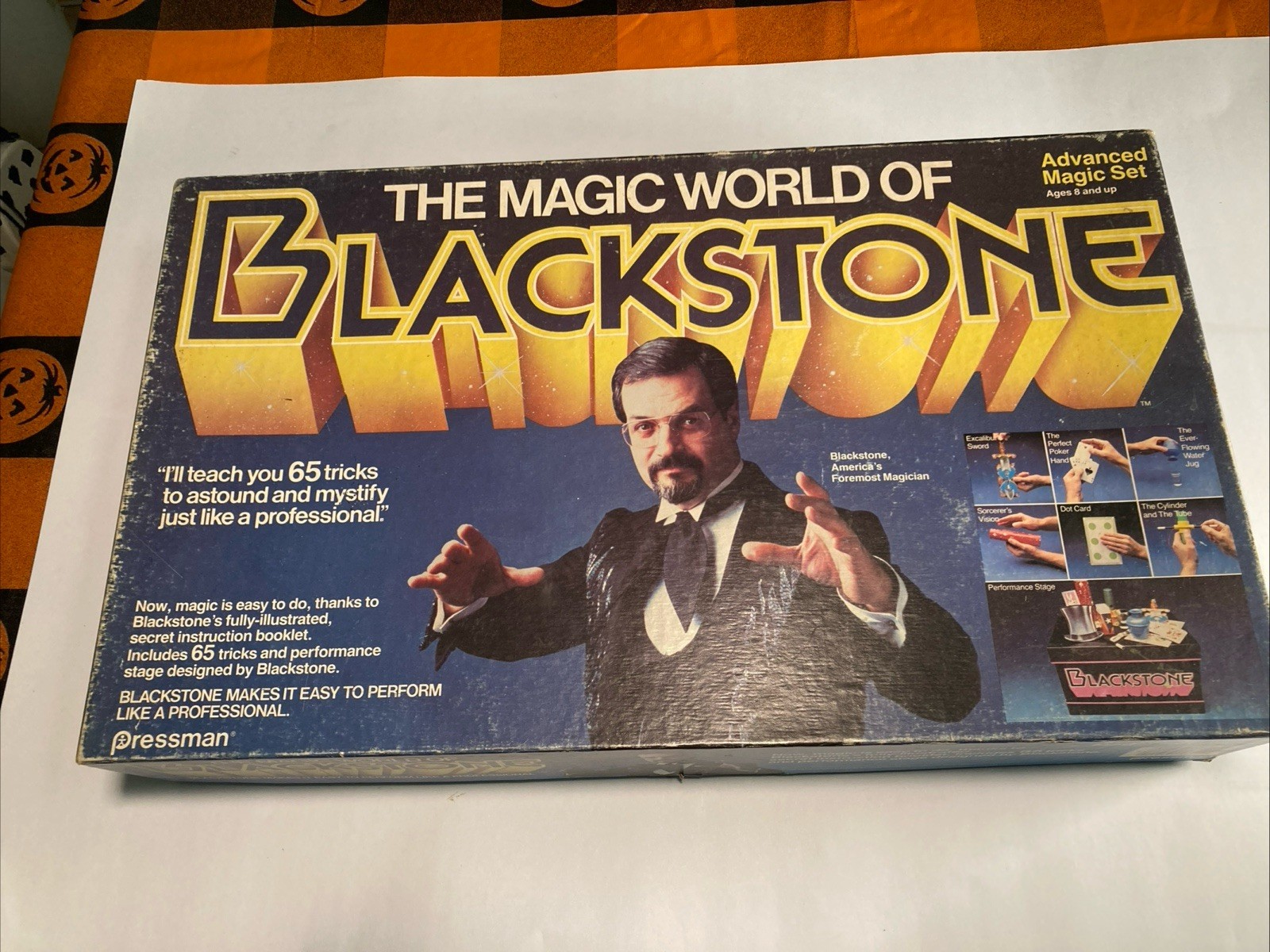 Vintage Complete 1983 Blackstone Advanced Magic Set In Original Box
