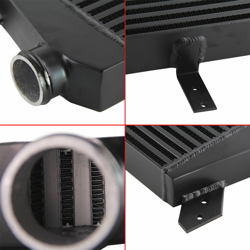 Front Mount Intercooler Pipe Kit For Audi A4 1.8T Turbo B6 Quattro 02-06 Black