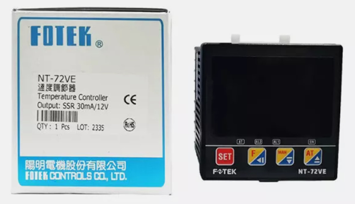 New In Box Fotek NT-72VE NT72VE Temperature Controller