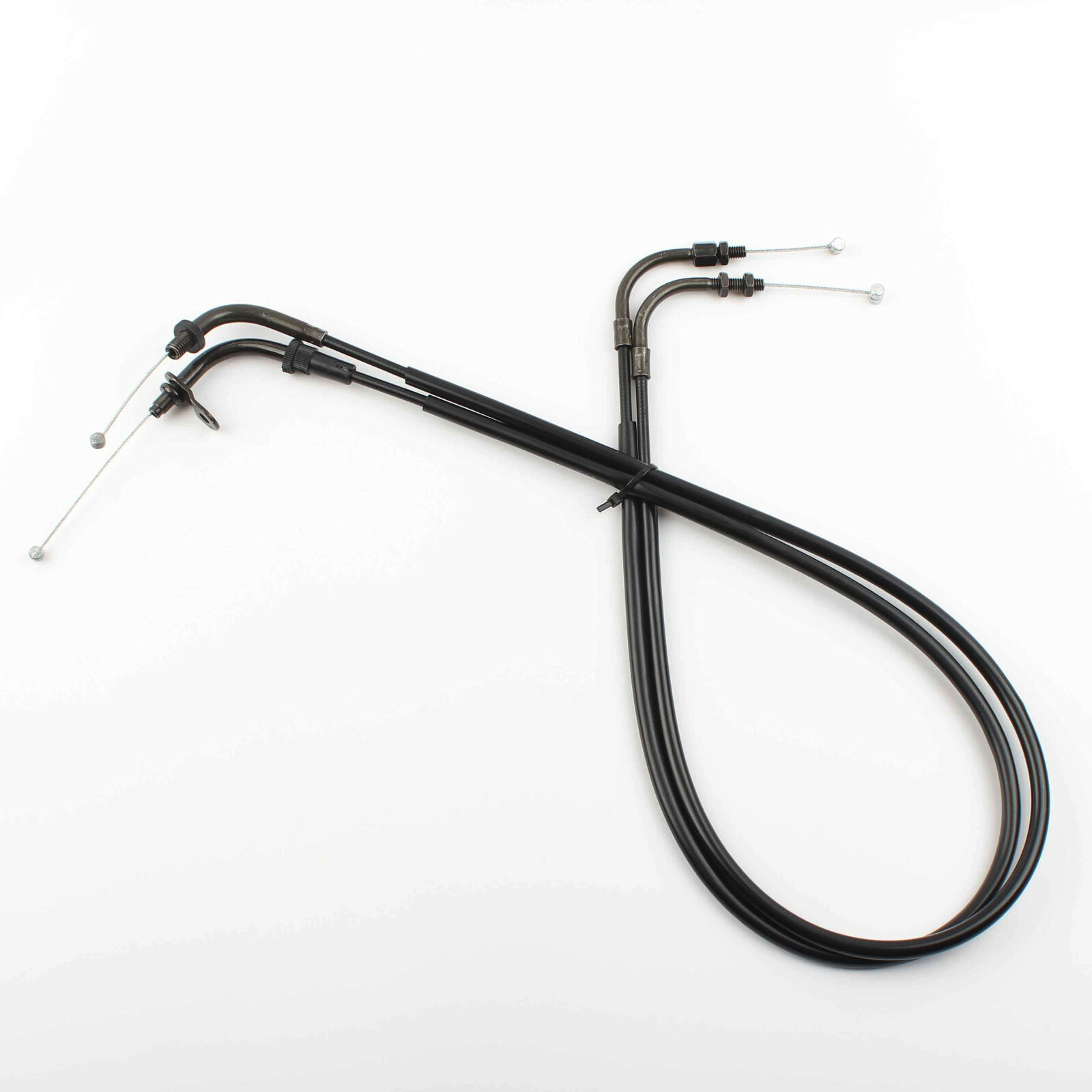 A pair X Throttle Cable For YAMAHA V-STAR650 CLASSIC/SILVERADO 2001-2010