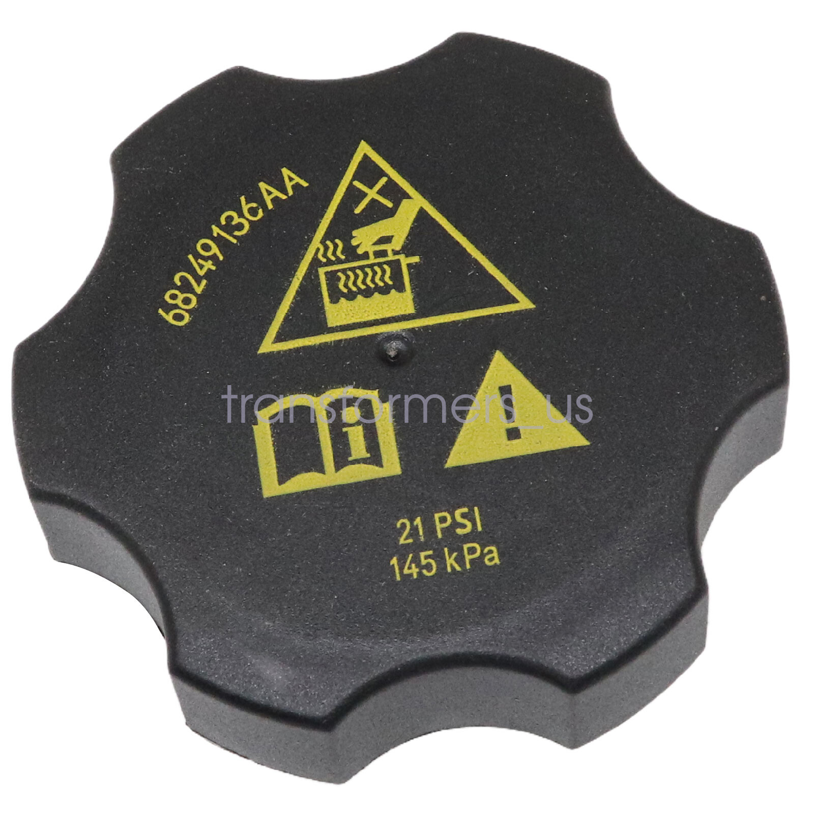 Radiator Coolant Recovery Cap For Chrysler For Dodge For Jeep For Ram 2013-2021