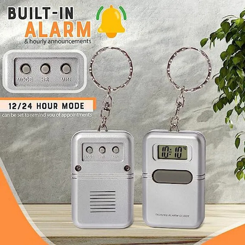 Talking Watches for The Blind - Talking Clock for Blind Elderly Talking Alarm