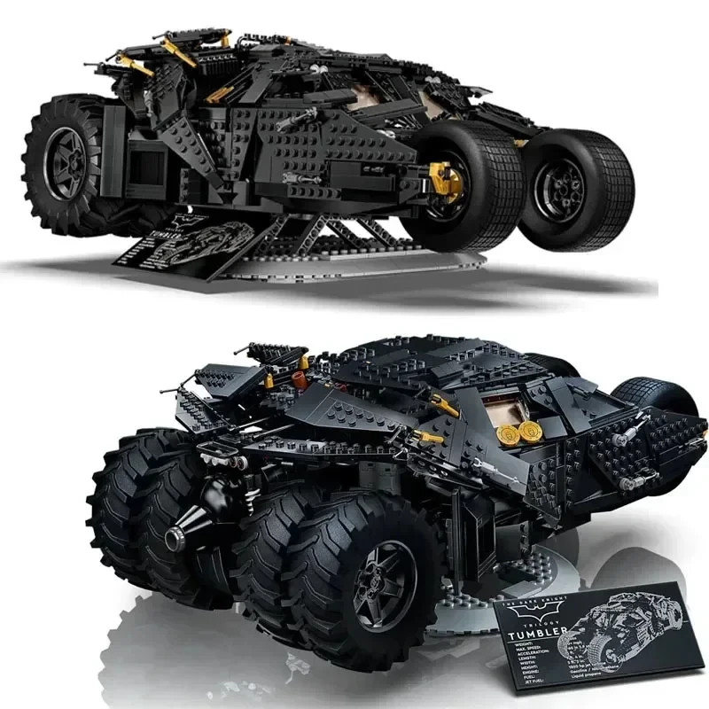 DC Batman 2049 Pcs 1:8 Technical Batmobile Tumbler #76240 Building Blocks Car