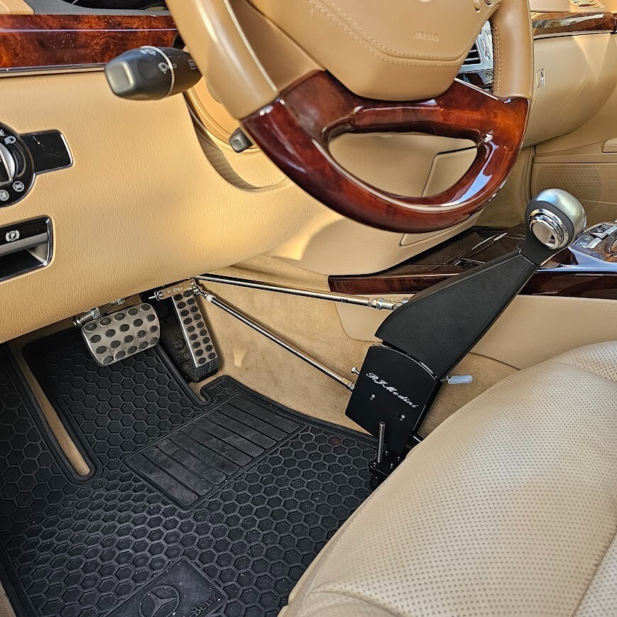 Car hand control A permanent and safe install.For Disabled/Handicap -SCI injured