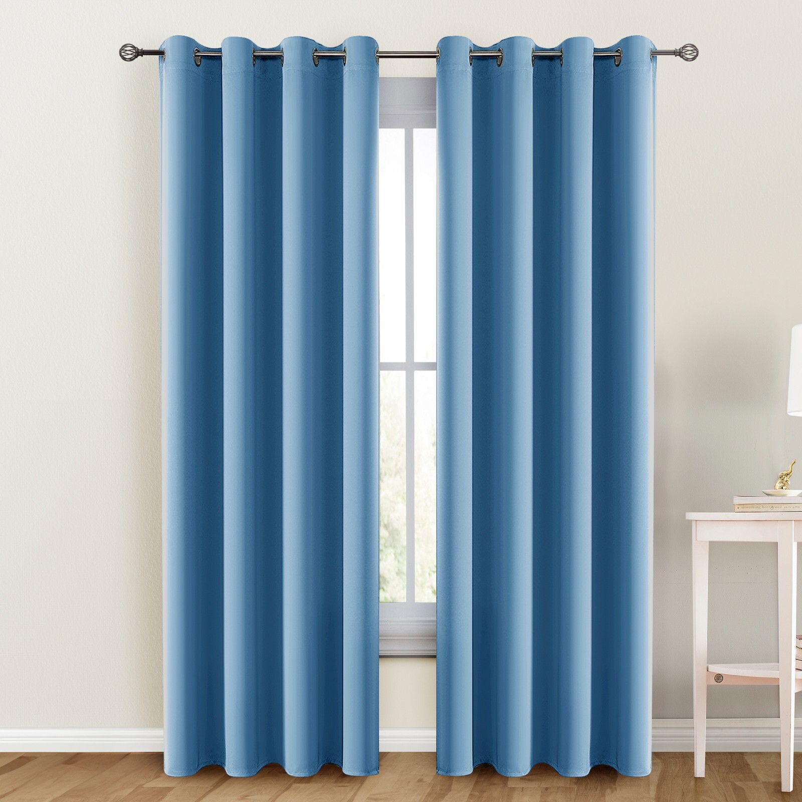 Blackout Curtain Room Darkening Window Curtains Insulated Thermal Grommet Panels