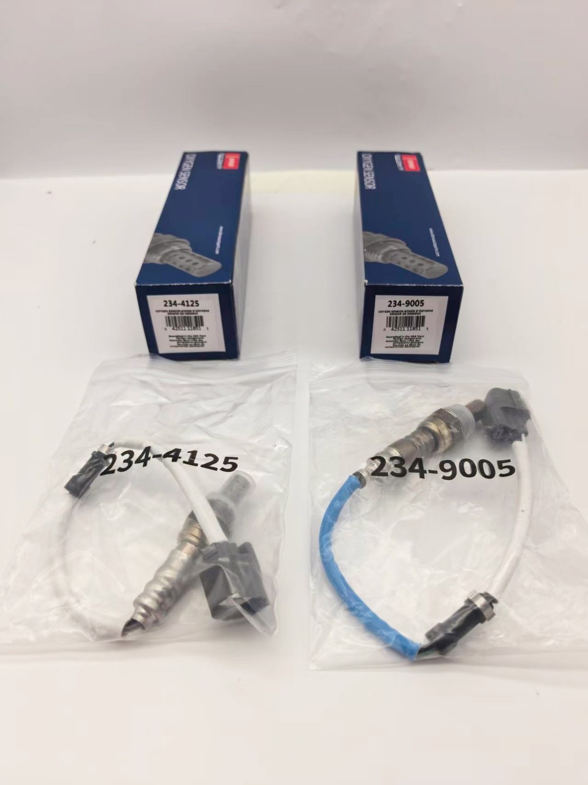 2Pcs Air Fuel Ratio Up&Downstream Oxygen O2 Sensor For 2002-2004 Honda CR-V 2.4L