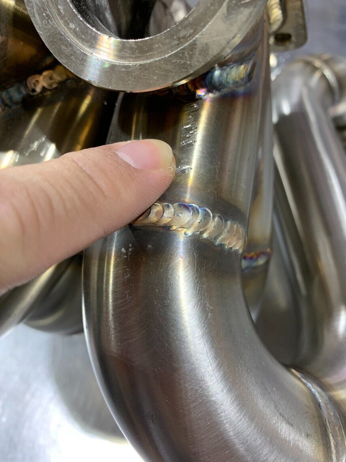 1320 Performance B series Top mount turbo manifold T3 flange 44mm WG BLEMISH