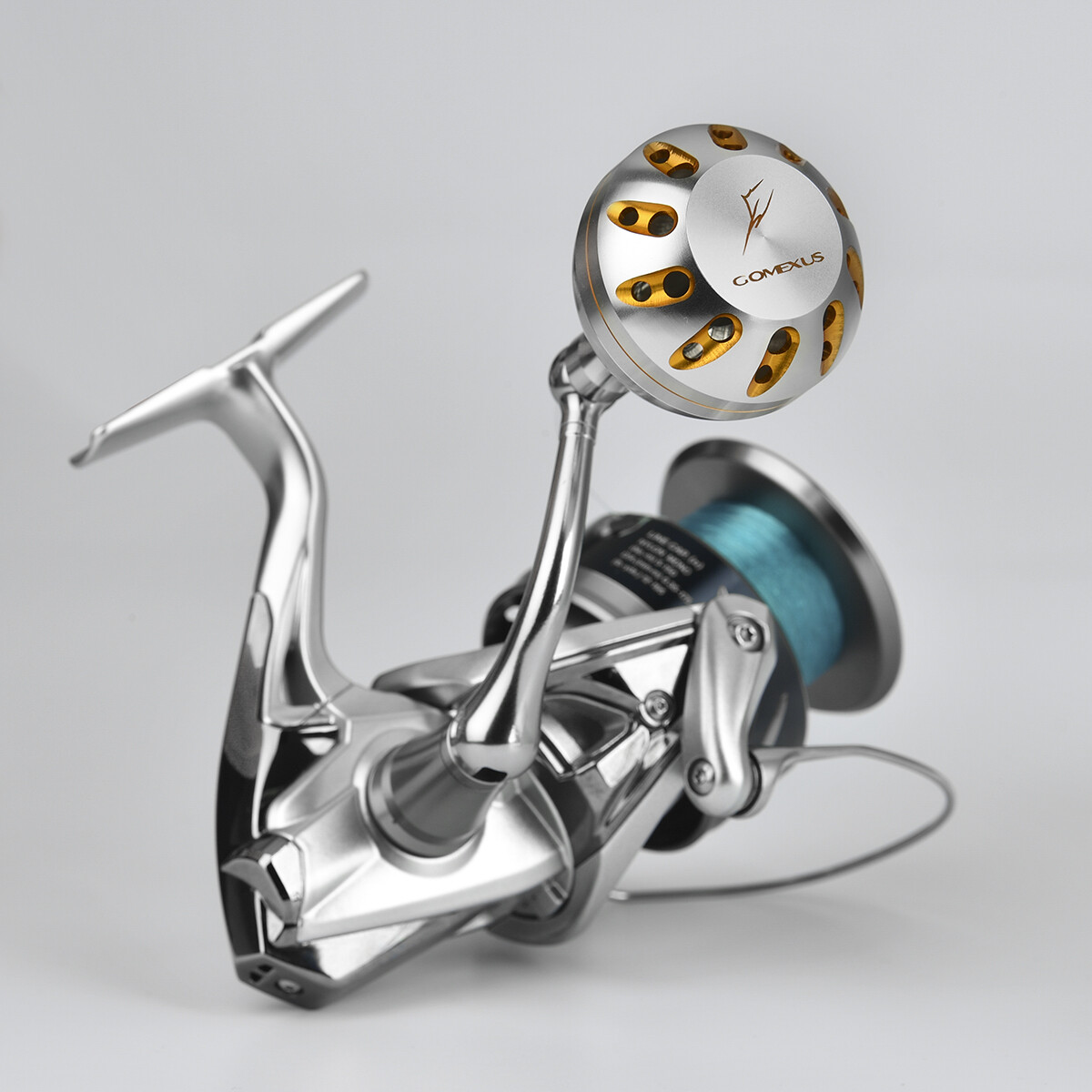 Gomexus Power Knob 45mm For Shimano Stradic FJ 4000-8000 Daiwa Penn No Shaft