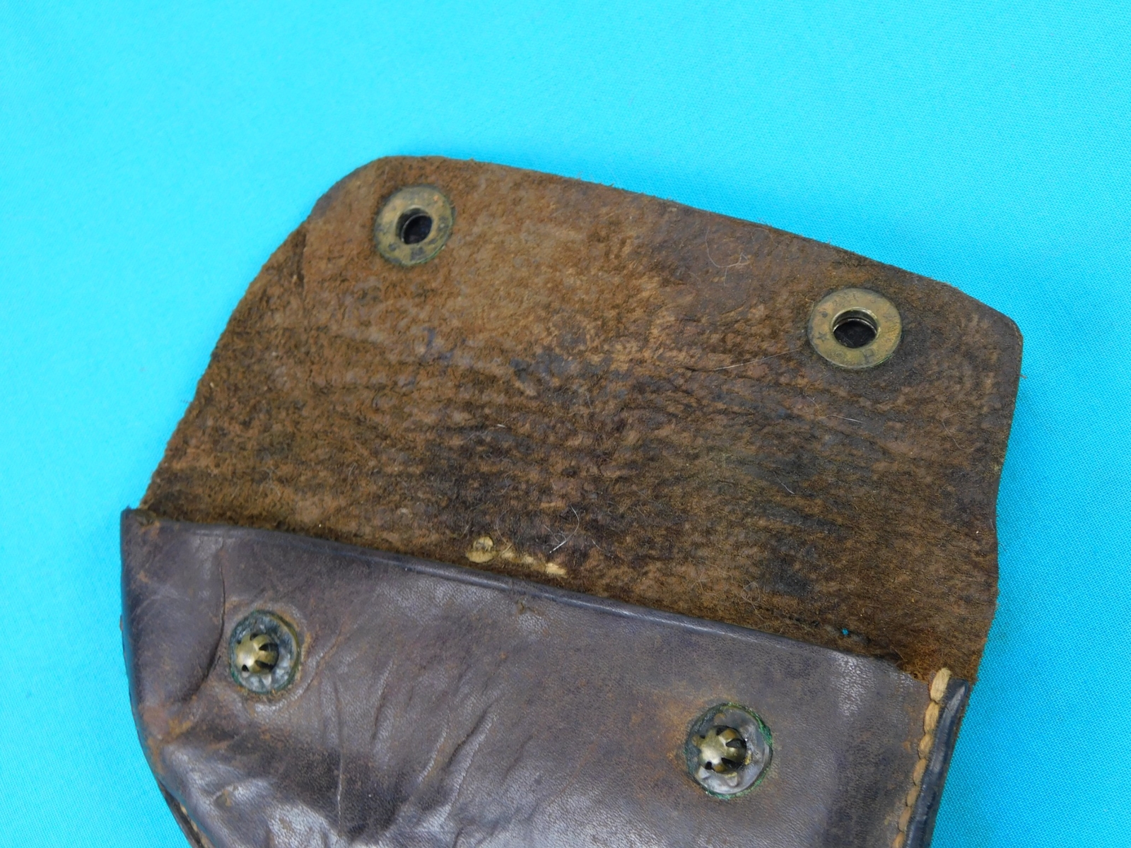 German WW1 Mauser or Walther Small Frame Pistol Revolver Gun Leather Holster