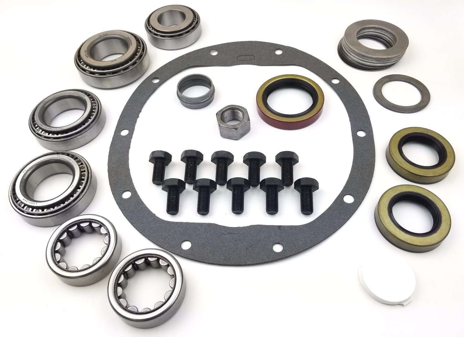 8.5" Chevy 10-Bolt Master Bearing Kit Rear (72-98) Car with AXLE BEARINGS SEALS
