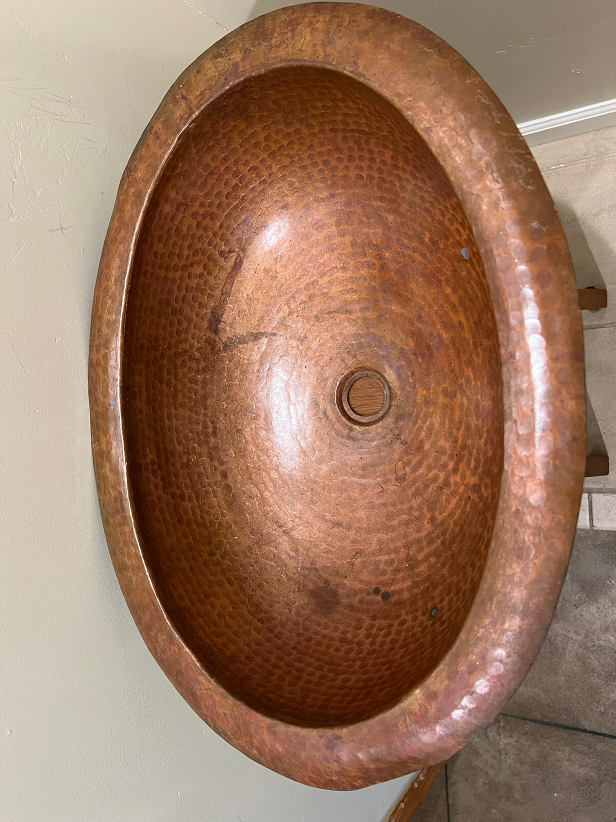 Native Trails Sink With Antique Copper Finish See Description for Details USED