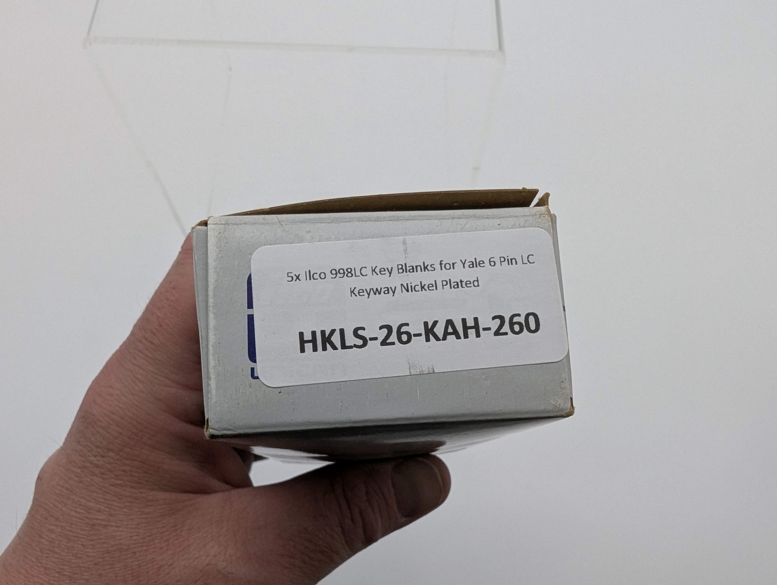 5x Ilco 998LC Key Blanks for Yale 6 Pin LC Keyway Nickel Plated