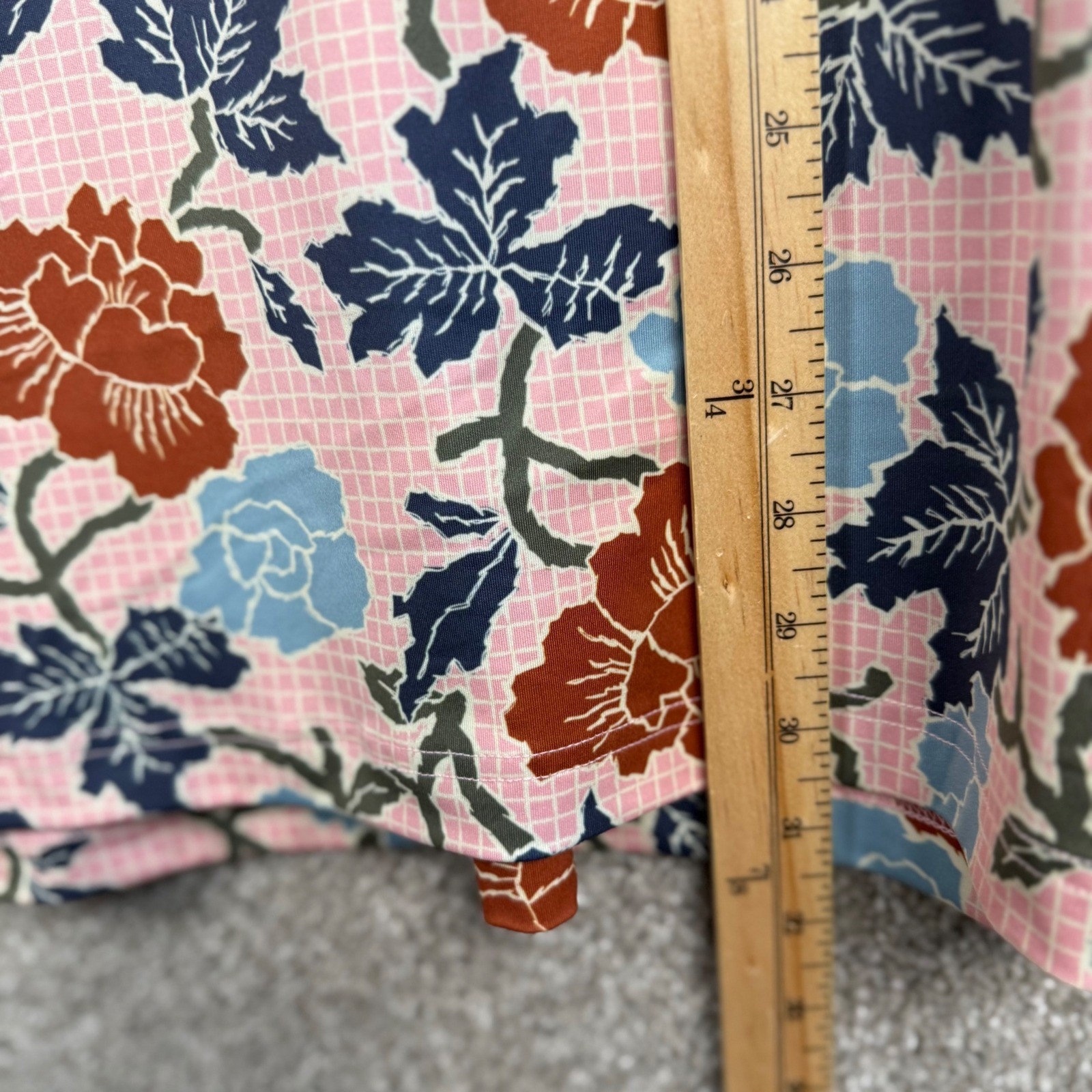 Good Good Golf Pink Canyon Polo Shirt Mens 2XL Floral Print Short Sleeve NEW