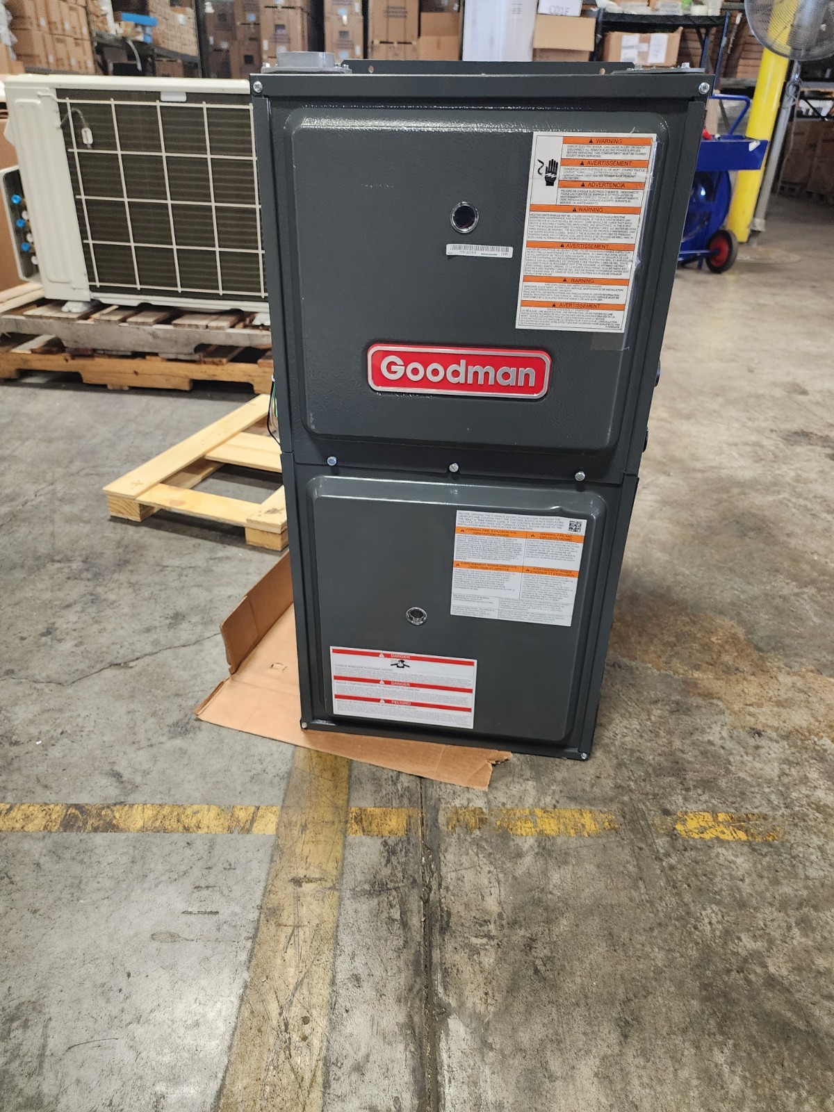 Goodman 80000 BTU 80% Upflow Gas Furnace, GR9S800803BN, Scratch & Dent