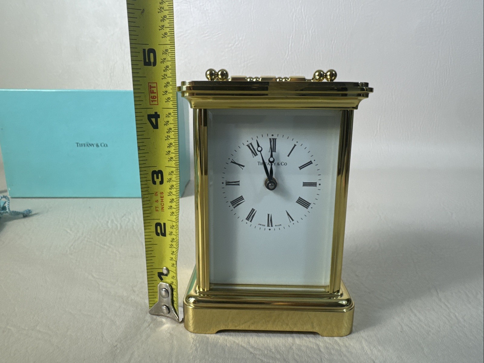 Tiffany & Co. Fine Carriage Clocks Matthew Noeman Switzerland #1754 CC