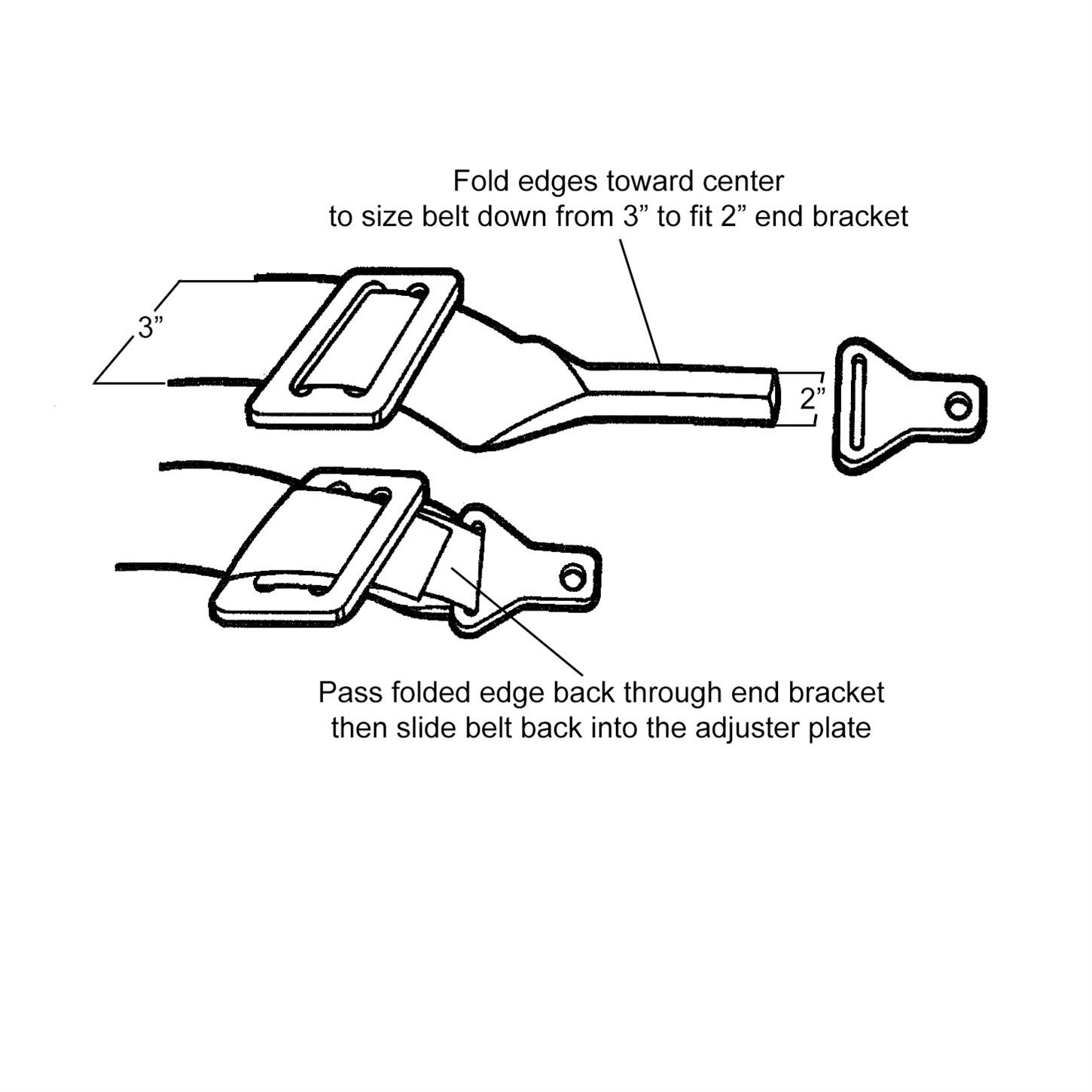 Simpson Racing Harness 55 Inch 5-Point Sport Belt Combo Latch/Link Pull Down