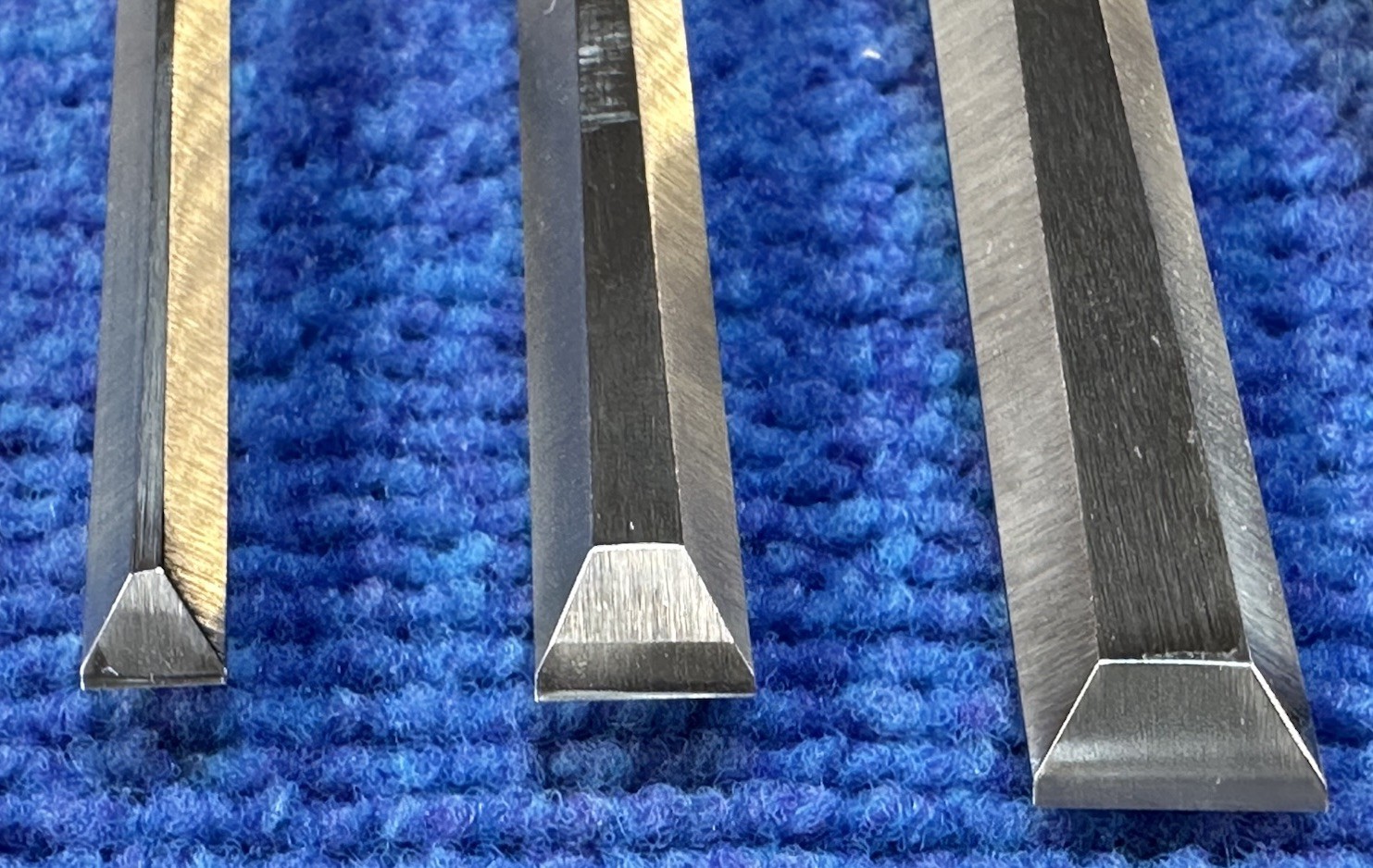 Ashley Isles Dovetail Chisel Set of 6 with Beech London Handles