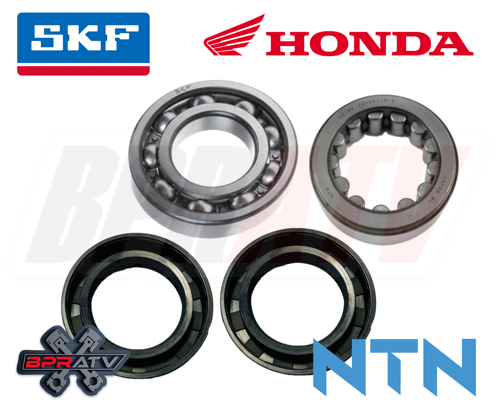 Best 02-08 CRF450R CRF 450R Crank Main Bearings Left Right Bearing Seal Kit Set