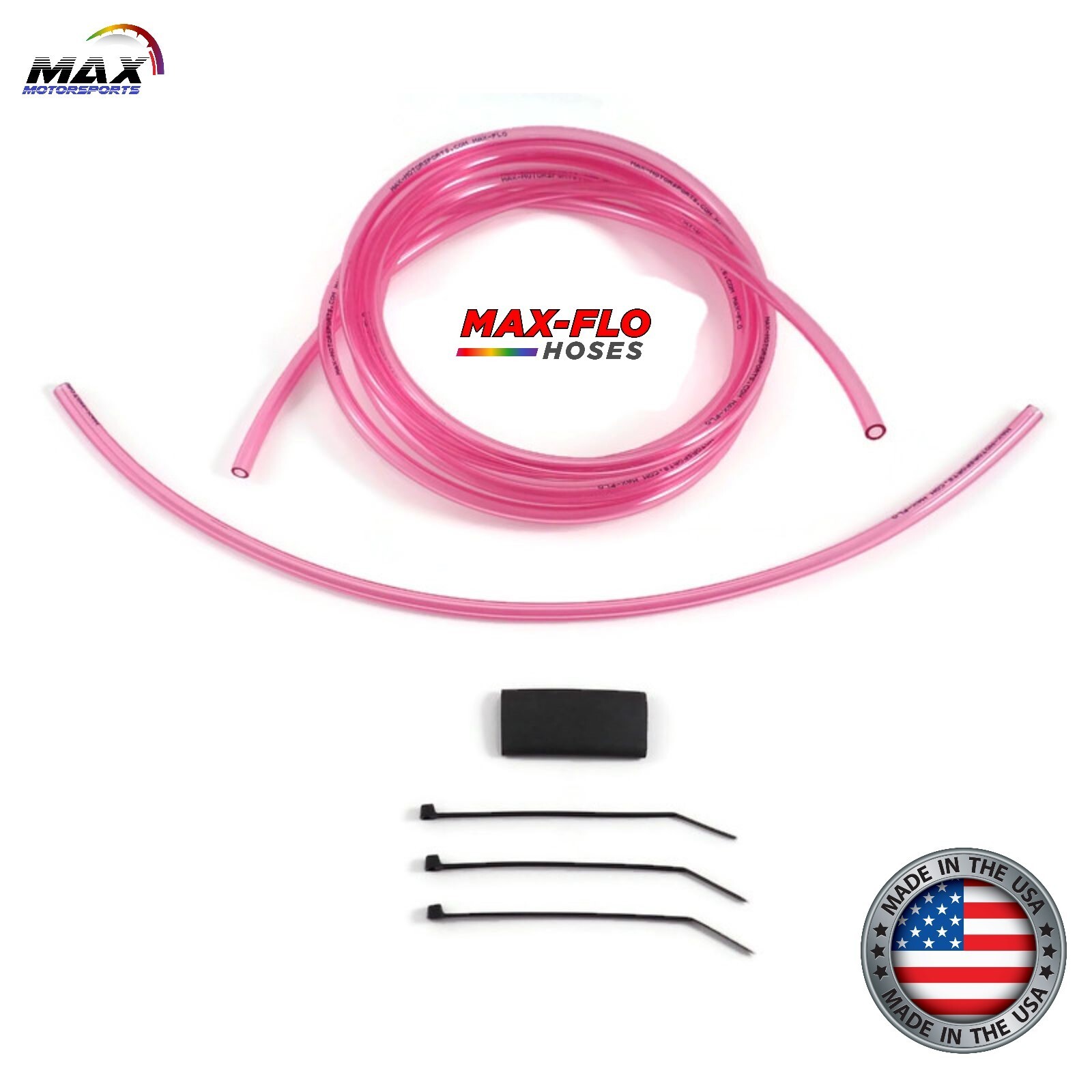10’ FT Replica Pink 4mm & 3.2mm ID Carburetor Vent Hose Keihin FCR Mikuni Carb