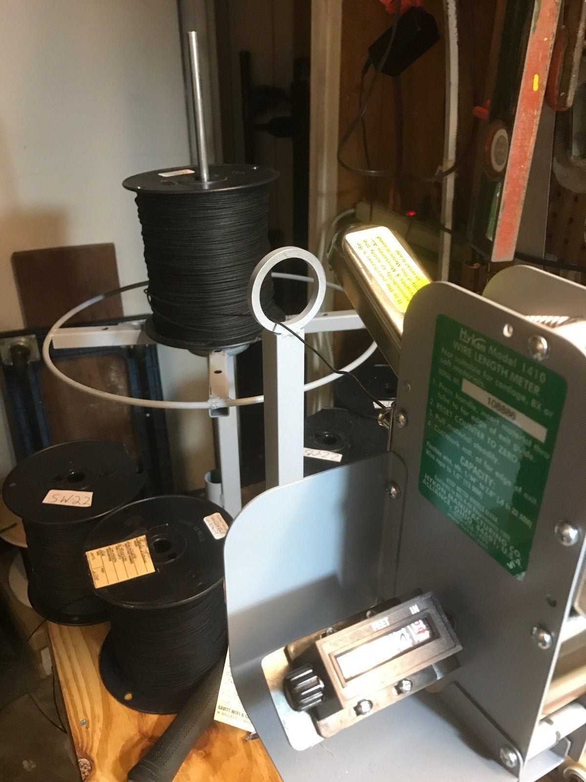 C22 Black 22-Gauge Cloth Covered wire for Marx, Lionel & American Flyer 10 ft.