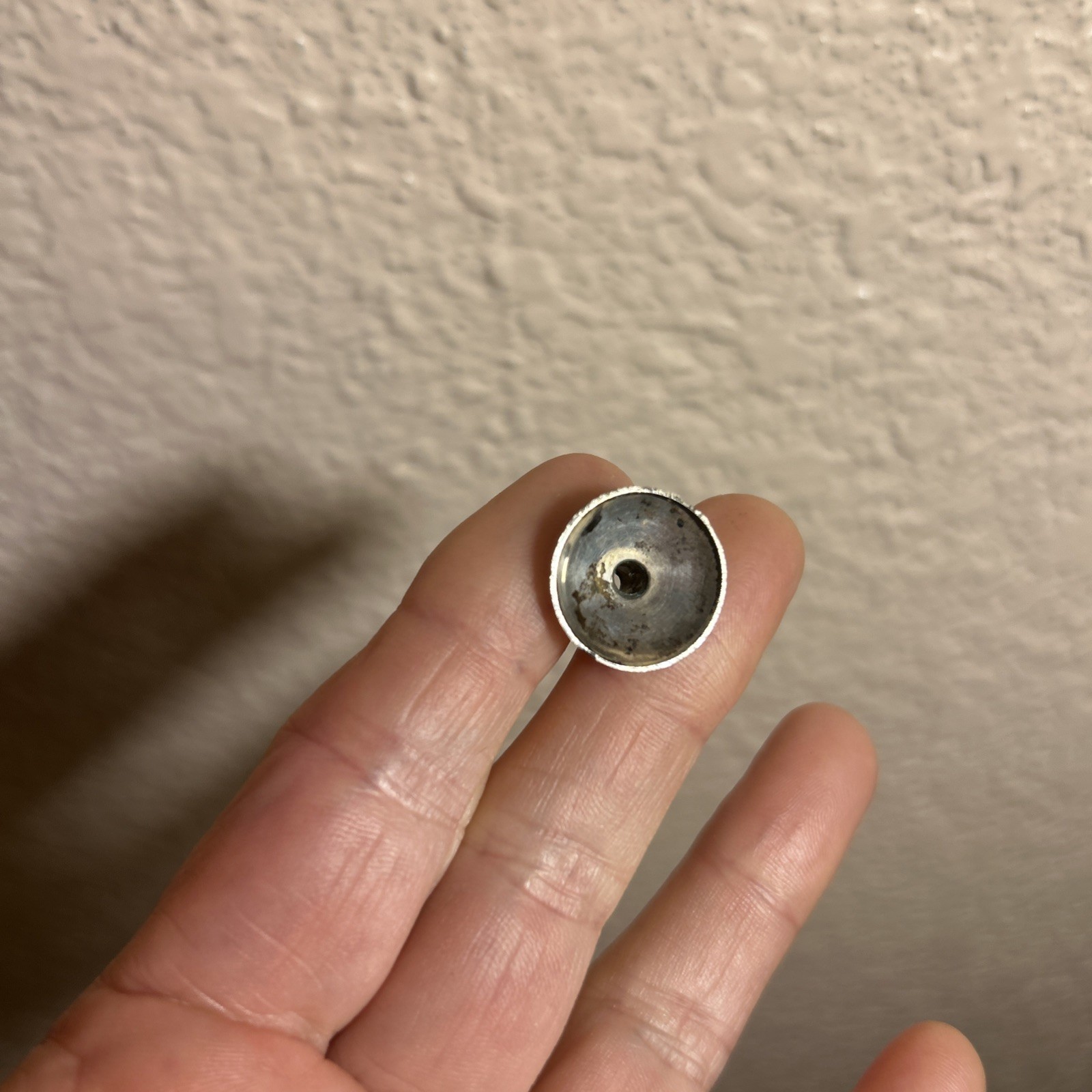 Antique Tiny Sterling Silver 950 Perfume Bottle Ornate Engraved Victorian Deco