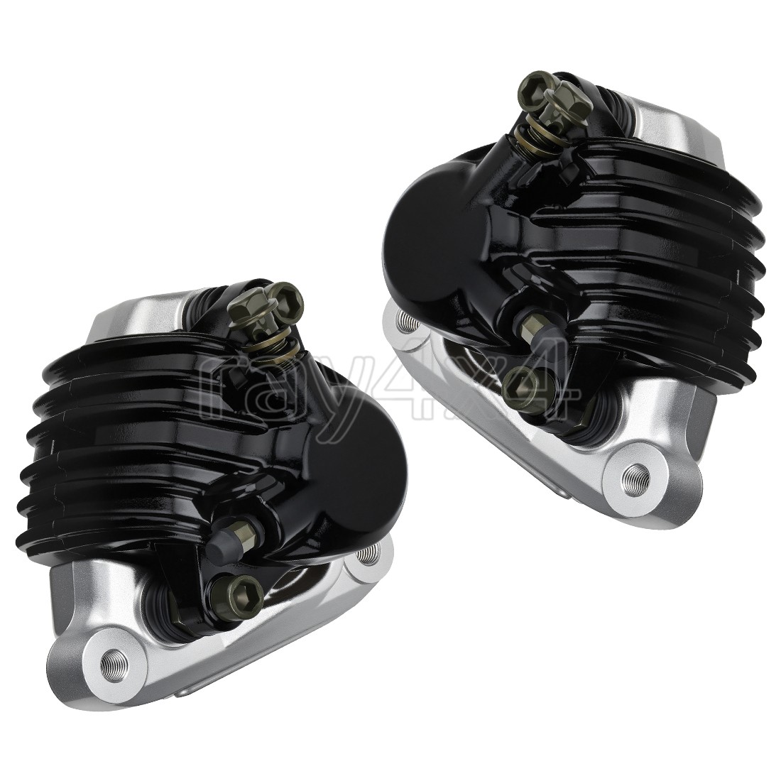 For Honda GL1000 Goldwing 1000 Front Left Right Brake Caliper & Pads 1975 - 1977