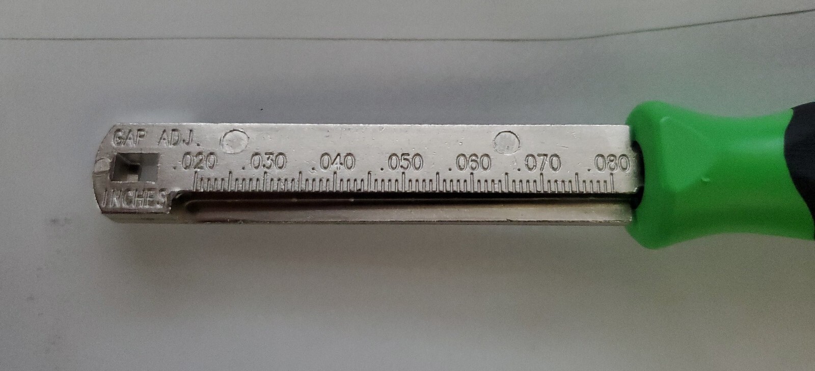 Snap on tools 1 spark plugs gapper tool pocket driver FBP2GRN Green NEW!!!!