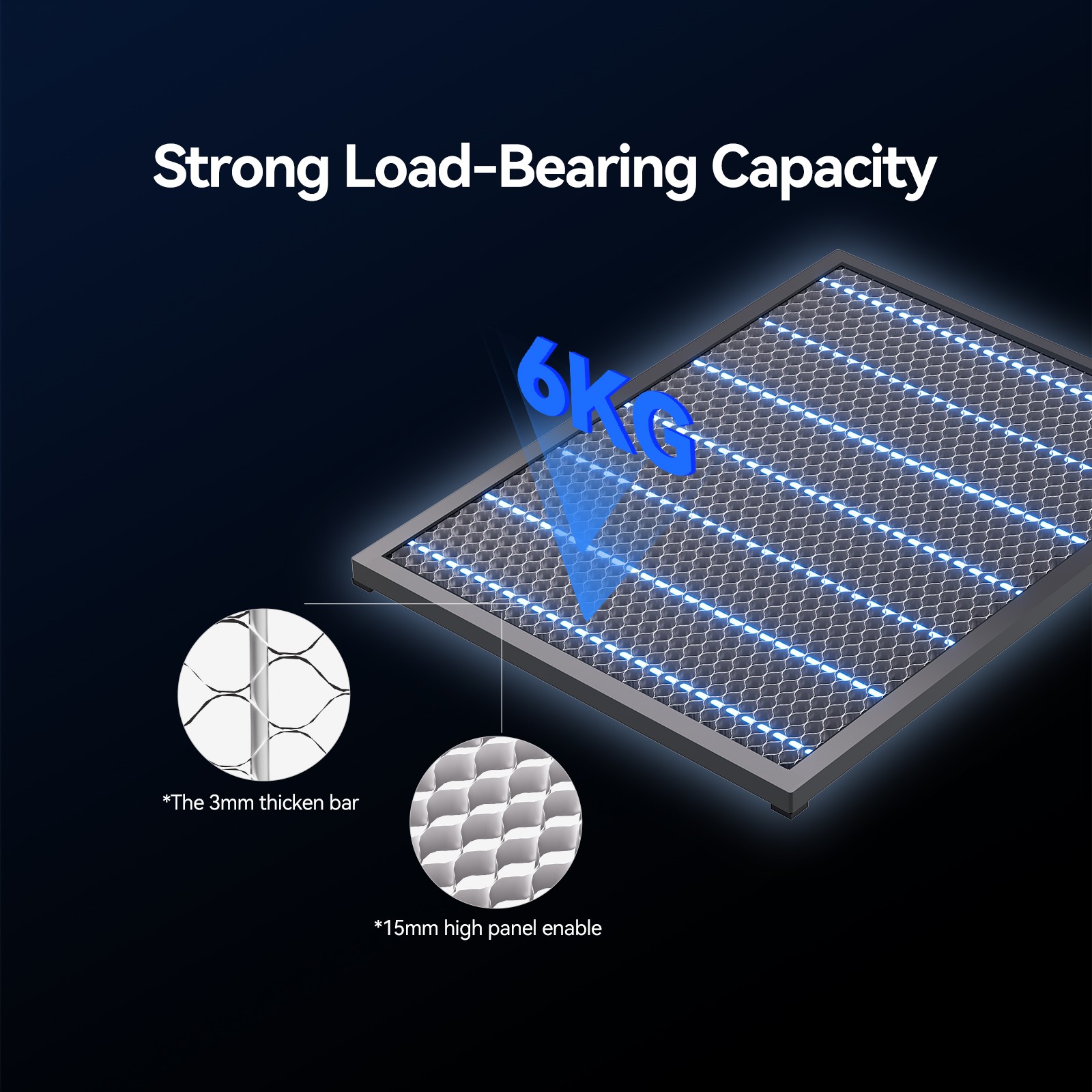 Creality 460*346mm Honeycomb Workbench for Falcon A1/A1 pro Laser Engraver