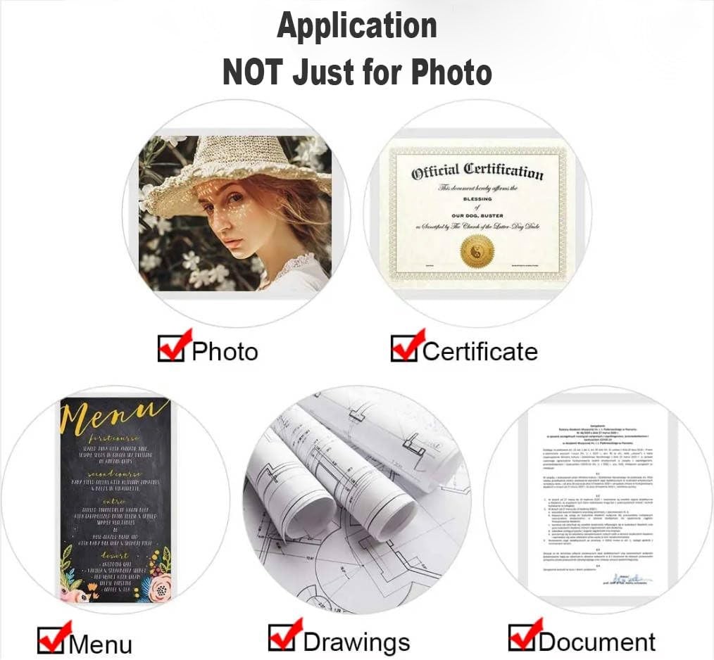 9x11.5 inch Clear Thermal Laminating Pouches Letter Size Laminator Sheets 5 Mil