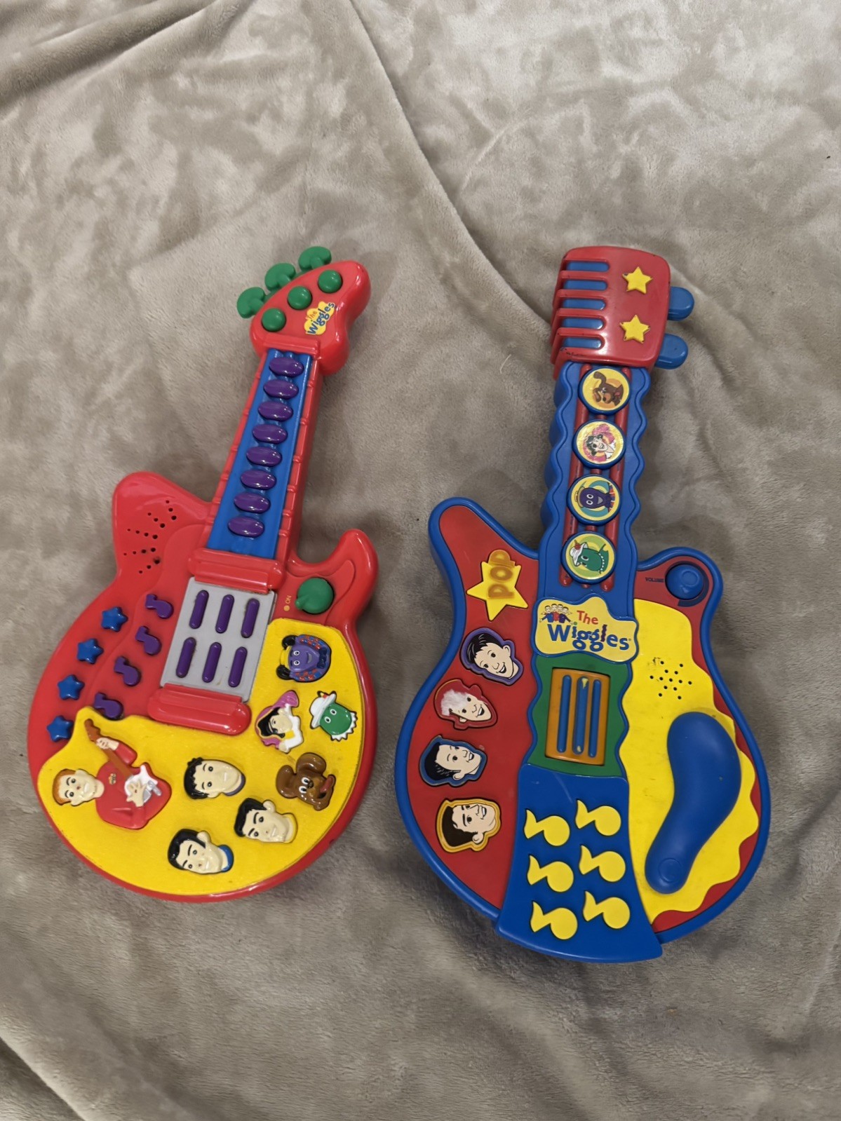 The Wiggles HUGE Vintage Lot Toys, Bedding, Toy Box, DVD’s, VHS, Books, Plushies