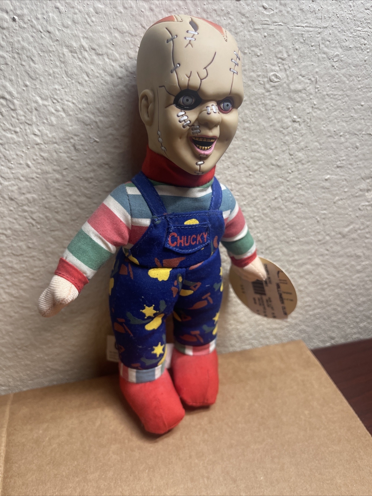 VINTAGE The Bride of CHUCKY 13" Bald Plush DOLL FROM TOY WORKS HORROR HALLOWEEN
