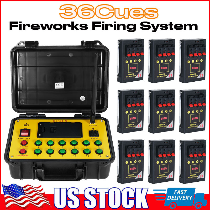 36cues Wireless Fireworks Firing system remote control fire control equipment