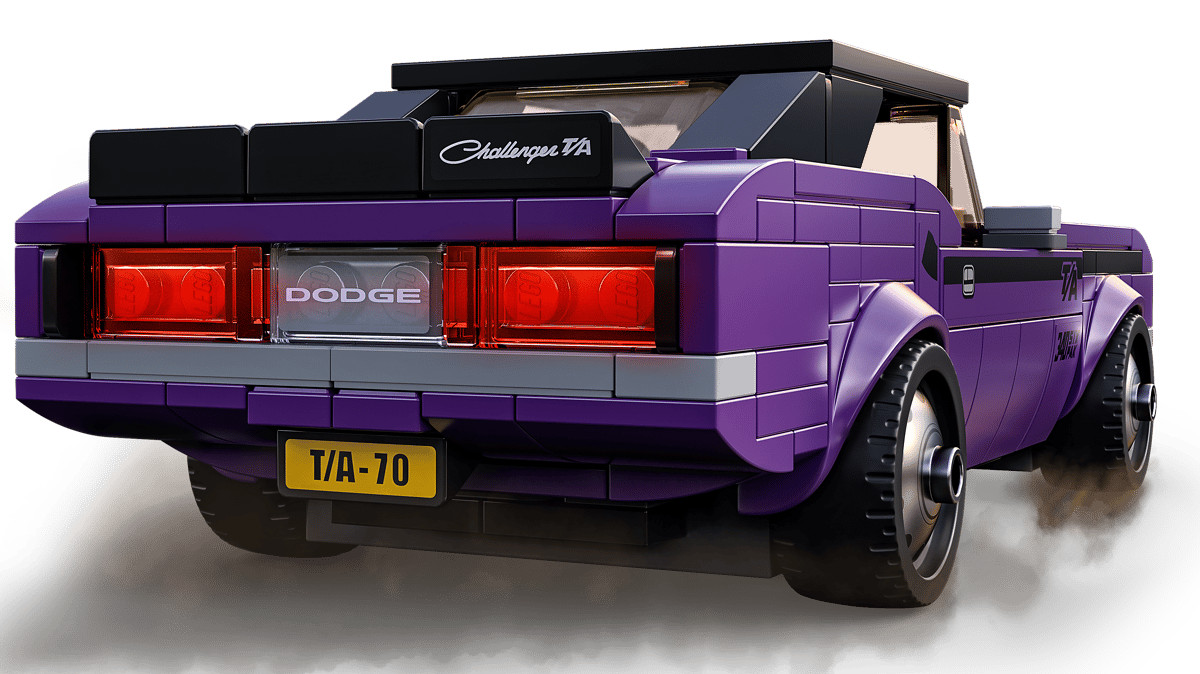 Lego Mopar Dodge SRT Top Fuel Dragster and 1970 Dodge Challenger T/A 76904 New