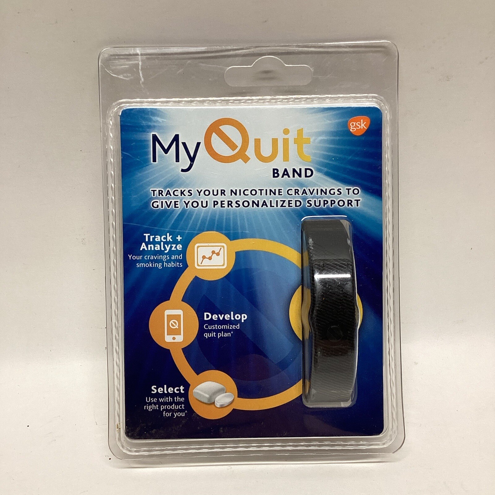 New My Quit Band- Track Your Nicotine & Analyze New