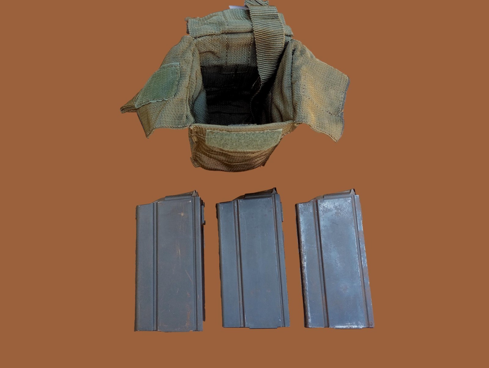 ALICE Gear 30rd Military Army Magazine Pouch OD Green Nylon