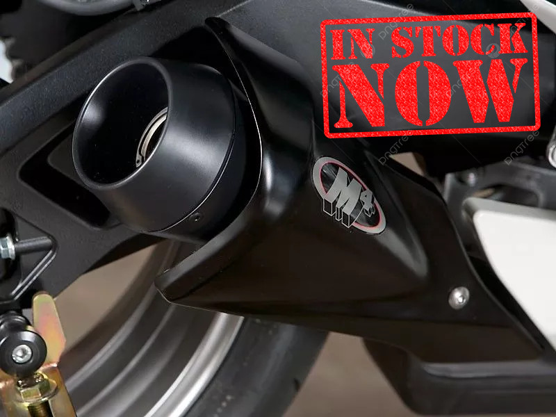 Suzuki GSXR600 GSX-R600 2011 - 2026 M4 GP Slip On Exhaust Black Muffler IN STOCK
