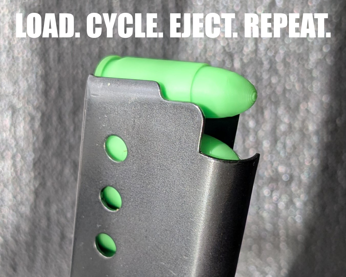 9mm Snap Caps (32pack) - Dry Fire Safety Training Dummy Rounds *USA