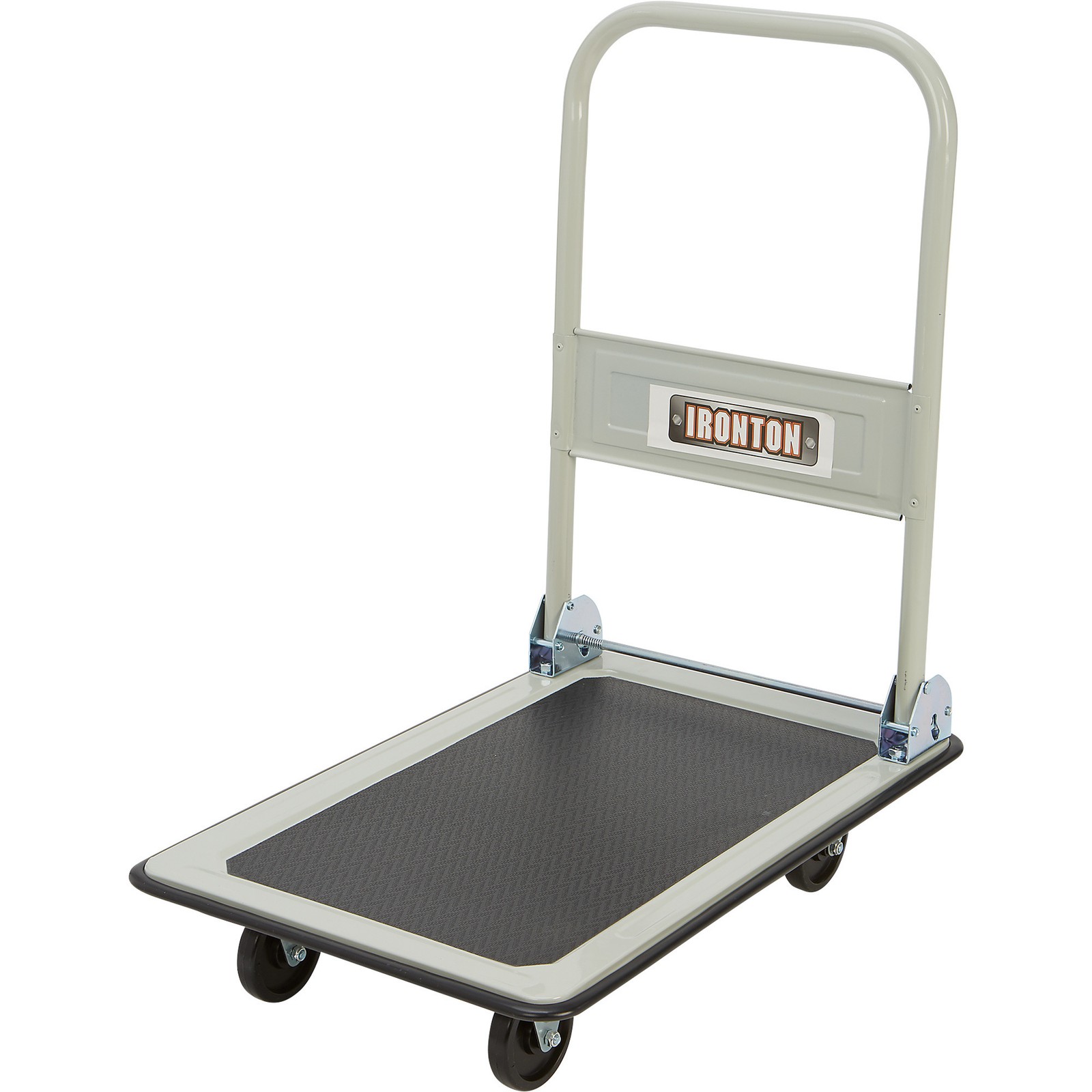 Ironton Folding Platform Truck, 330-Lb. Capacity, 29in.L x 19in.W, 4in. Casters
