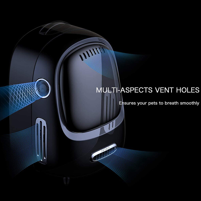 PETKIT Pre-owned Ventilated Pet Cat Backpack Carrier Bubble Portable Bag Used