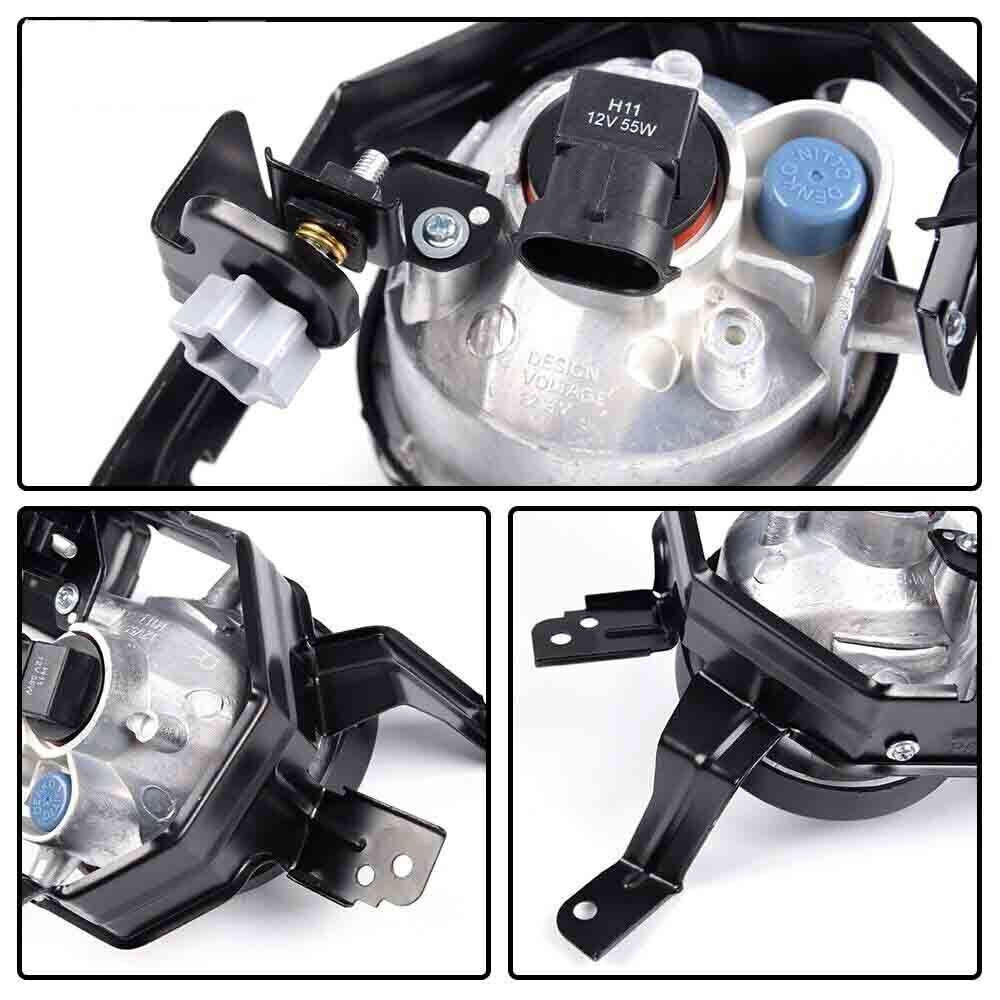 Pair Fit 07-09 Honda CR-V CRV 2007-2009 Bumper Fog Lights Lamps+Wiring+Switch