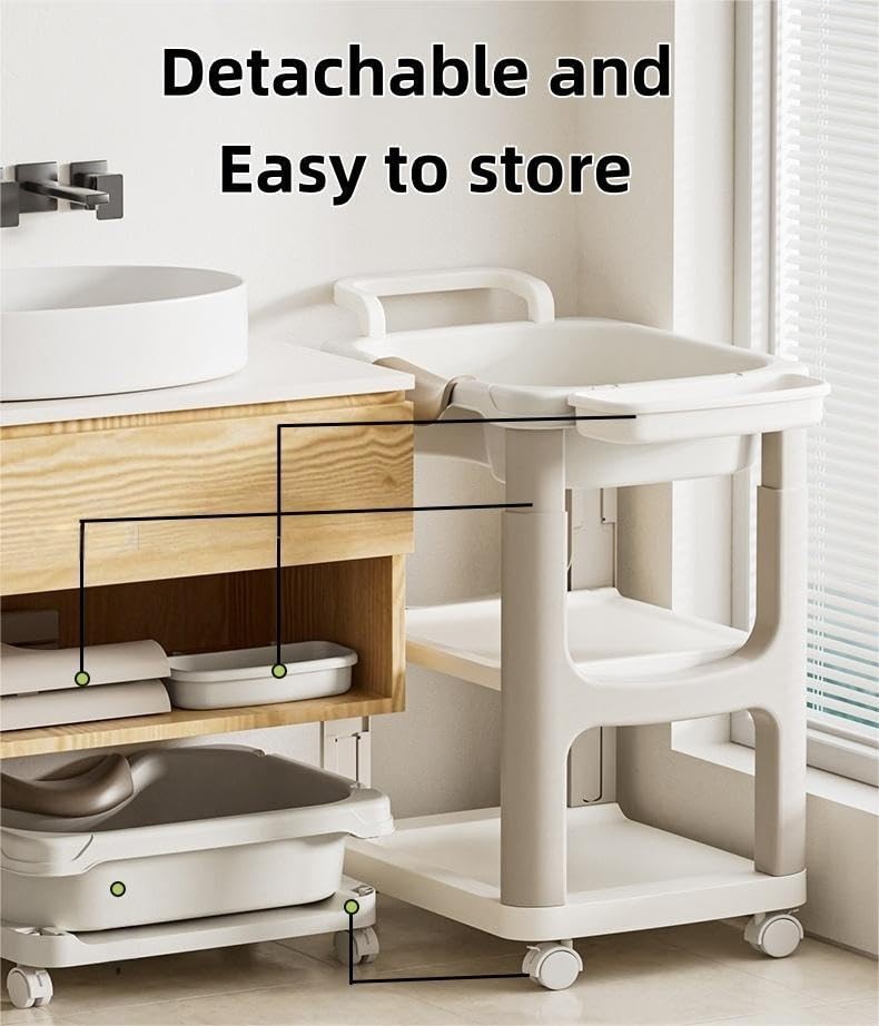 Portable Hair Washing Basin for Bedridden, Portable Shampoo Bowl | Hair Washi...