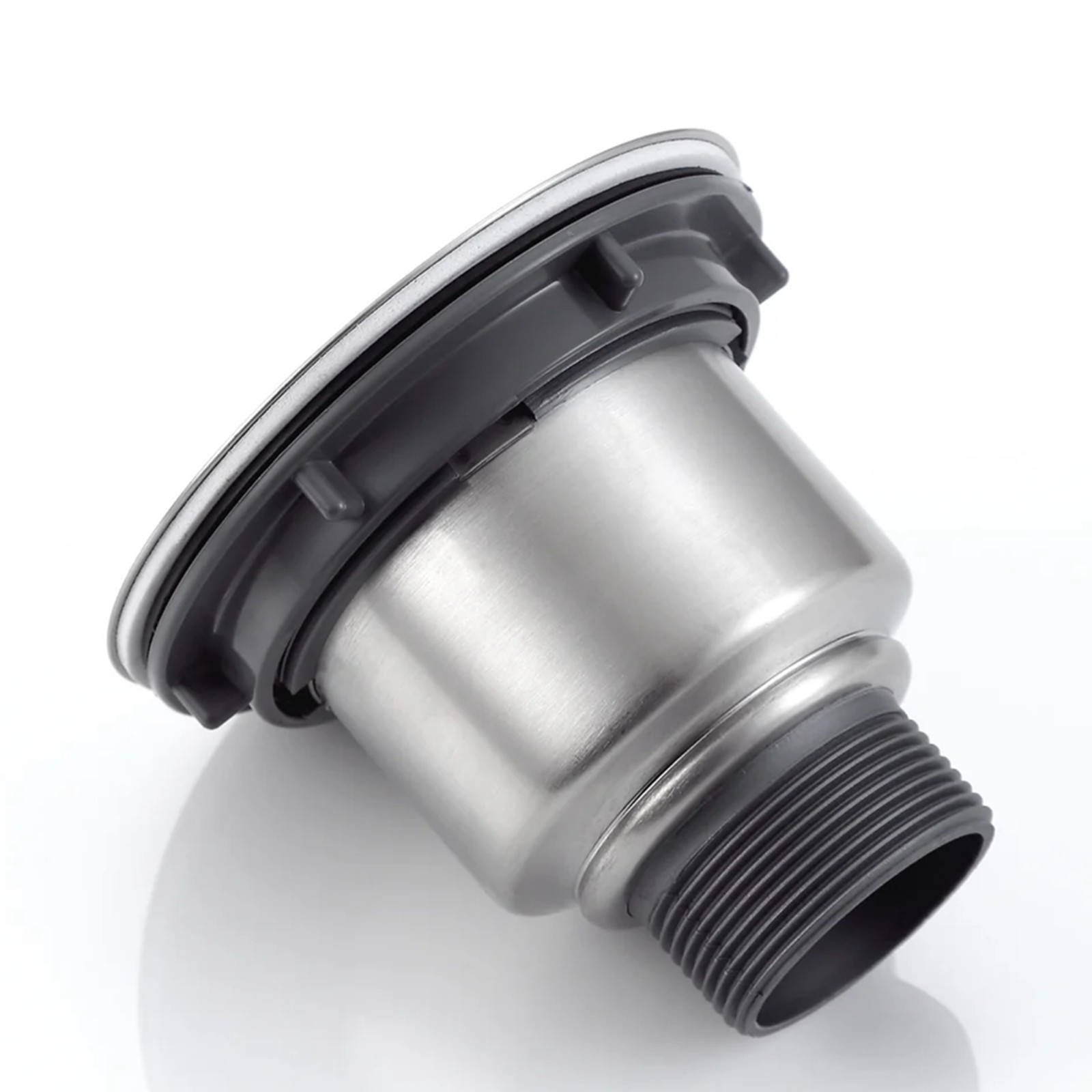 Stainless Steel Kitchen Sink Strainer with Removable Deep Basket & Sealing Lid –