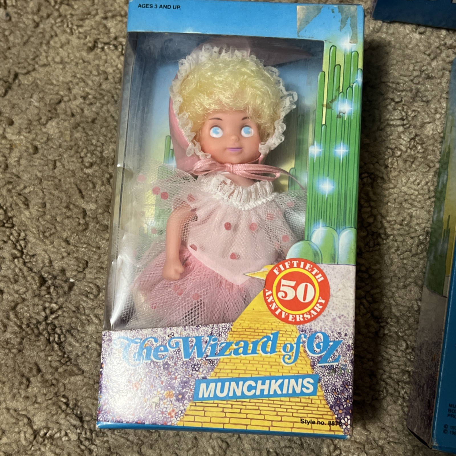 Vintage 1988 The Wizard of Oz Set Of 6 Munchkins 50th Anniversary Dolls