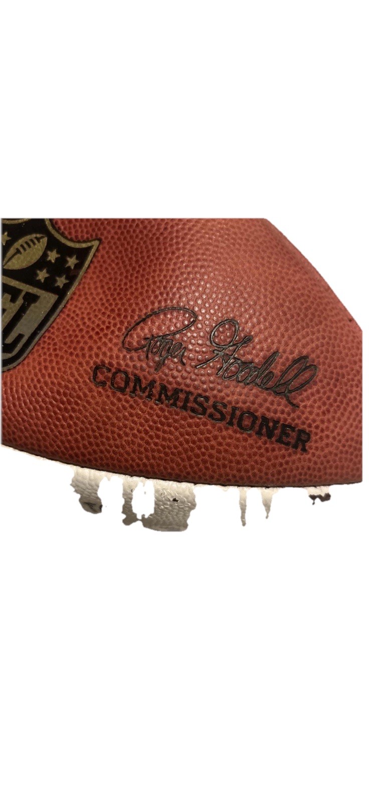 NFL Game Used Football Derrick Ward Texans vs Colts 9/12/2010 Wilson The Duke