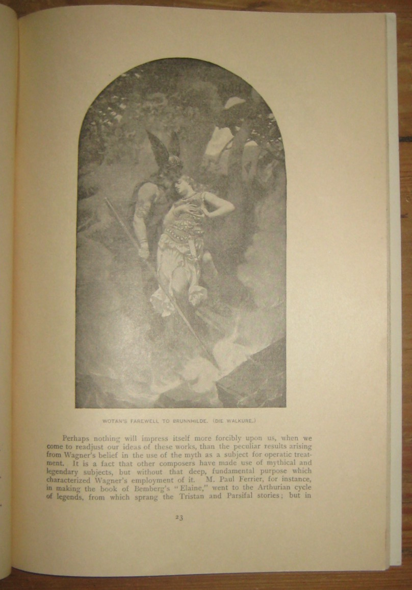 Souvenir Season Of Wagner Opera In German 1895-96, by Damrosch Opera Co.